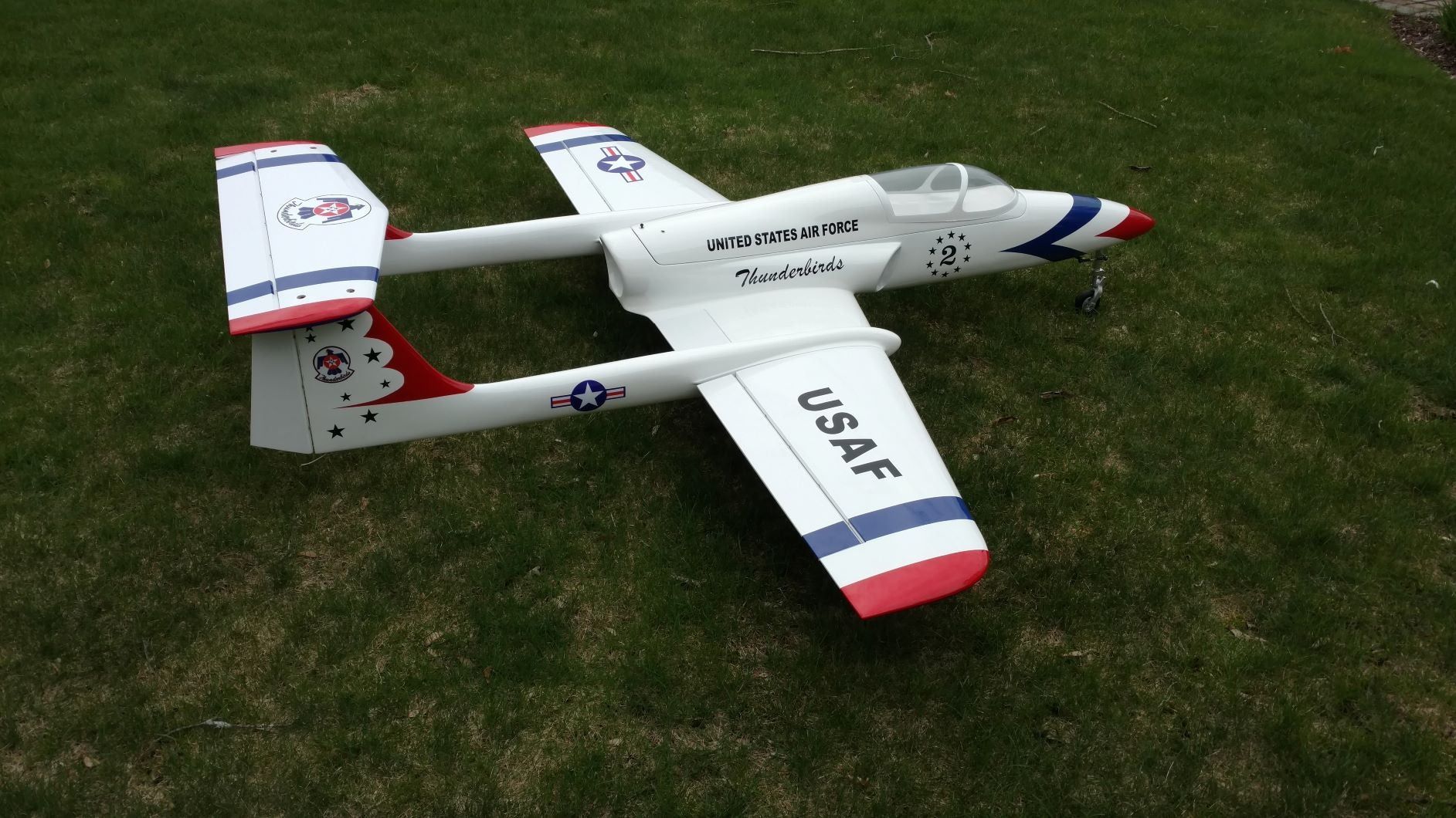 Boomerang Elan Thunderbird - Boomerang RC Jets