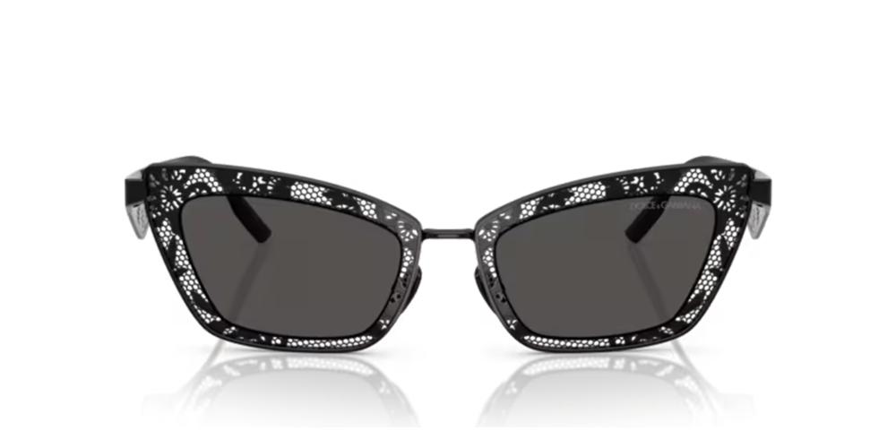 Dolce & Gabbana DG 2311 women Black Visor Sunglasses