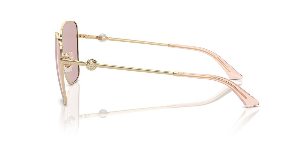 Jimmy Choo Jc 4005hb Women Gold Squared Sunglasses