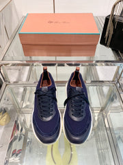 LP Flexy Walk Men's Sneaker Navy Blue Wool 307257