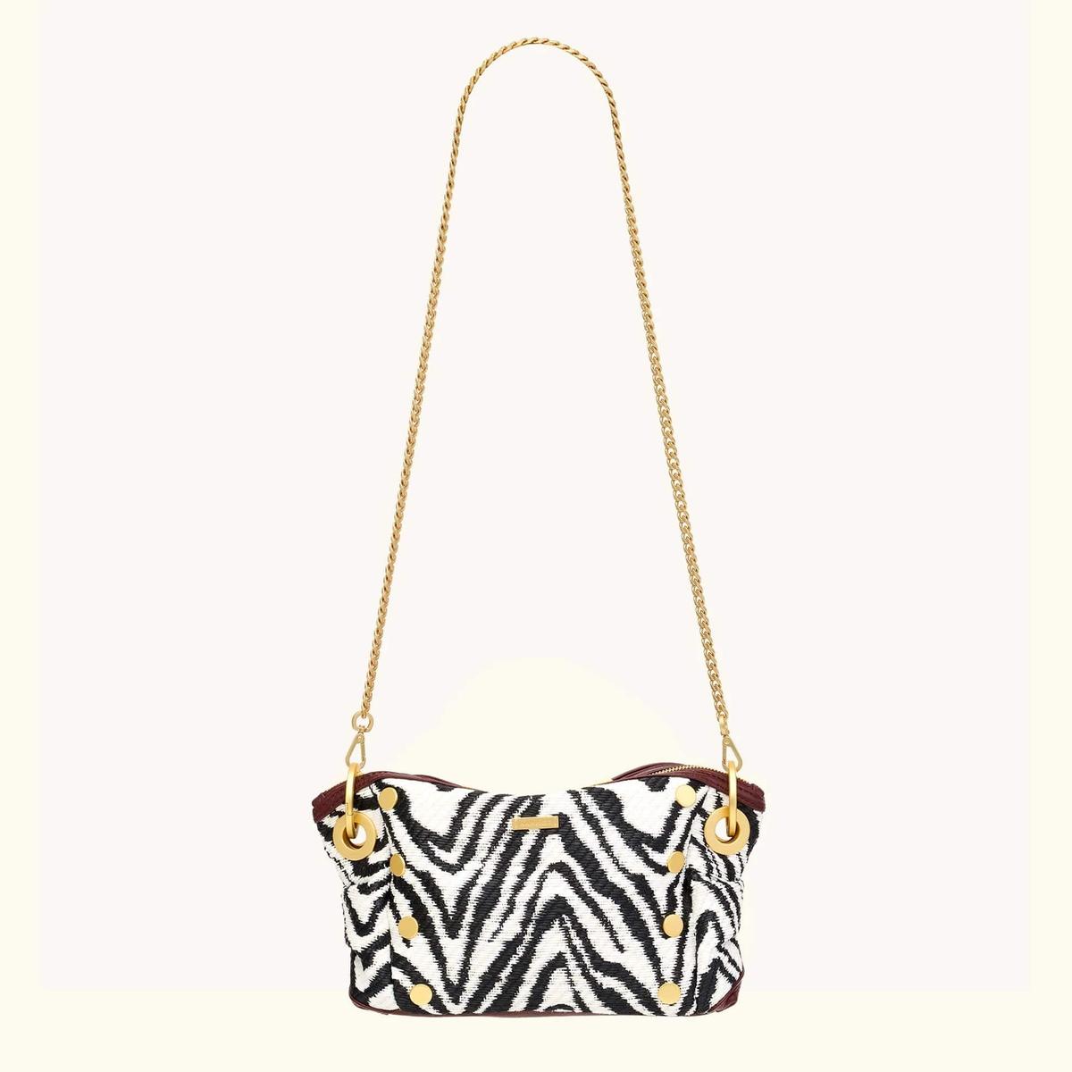 Long Metal Chain Strap in Brushed Gold-Hammitt-Renee Taylor Gallery