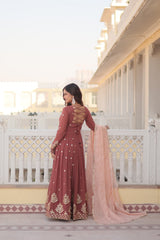 indian-women-gown-georgette-zari-thread-sequins-embroidery