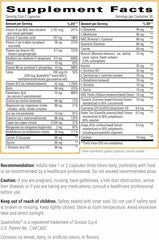 Detoxification Factors dairy-free label emphasizes safe daily use with dairy-free formula