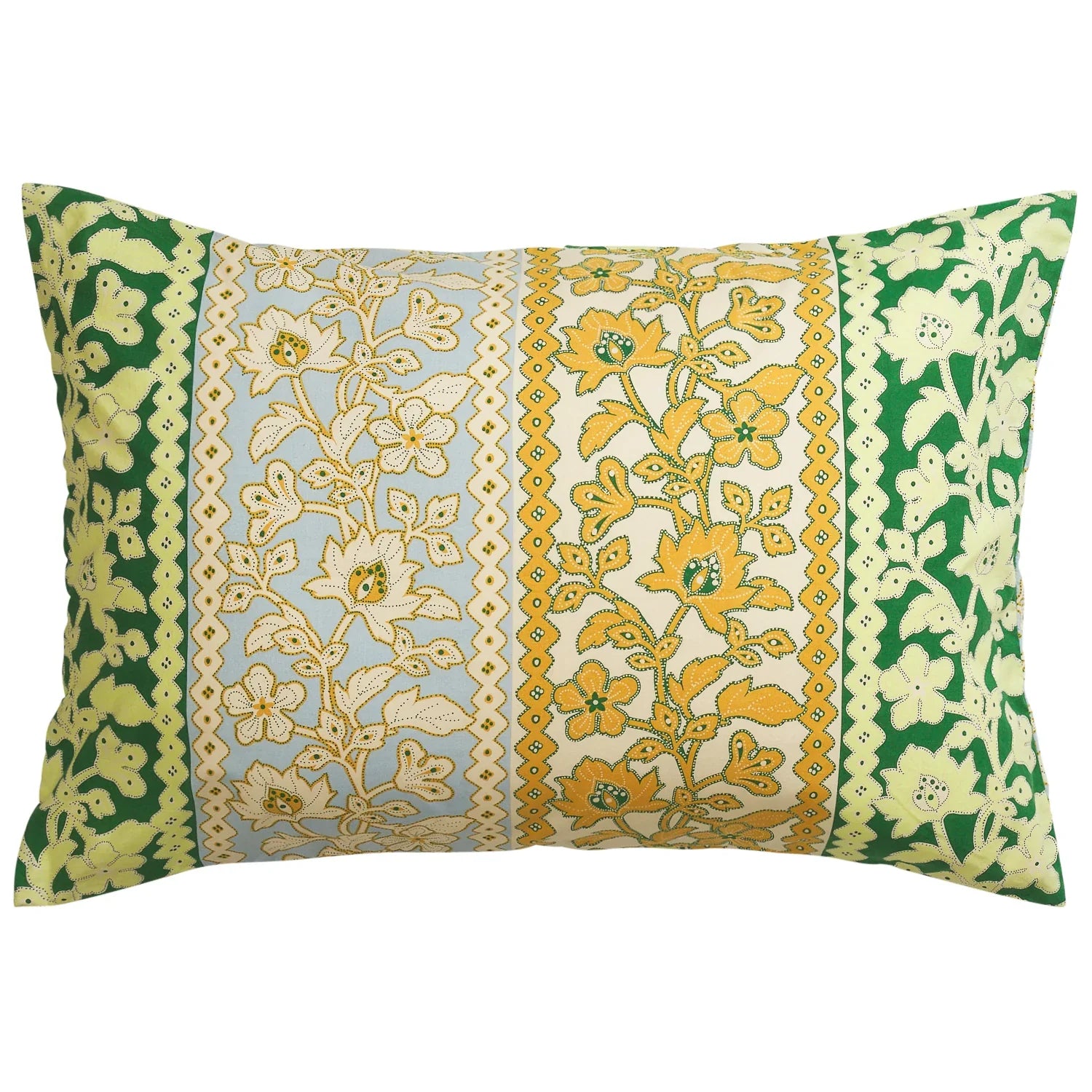 Thea Cotton Pillowcase Set - Kelp