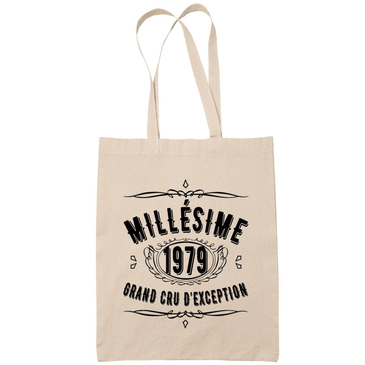 Sac Tote Bag 1979 Cru d'exception beige - Planetee