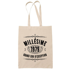 Sac Tote Bag 1979 Cru d'exception beige - Planetee