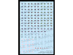 KOTOBUKIYA MEGAMI DEVICE M.S.G BUSTER DOLL TANK EYE DECAL SET | 4934054058365