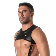 Herren Harness mit Reißverschlusstasche - Stylisch & praktisch | TOF Paris