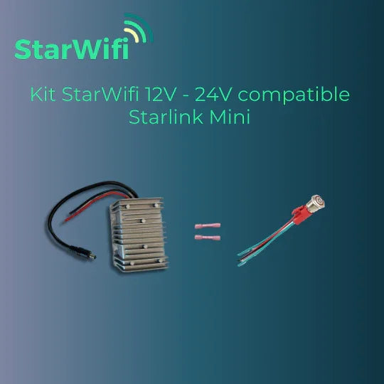 Alimentation 12V pour antenne Starlink Mini