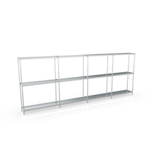 Rayonnage linéaire 6395x1670x400 3 niv - L178 - CODIGEL