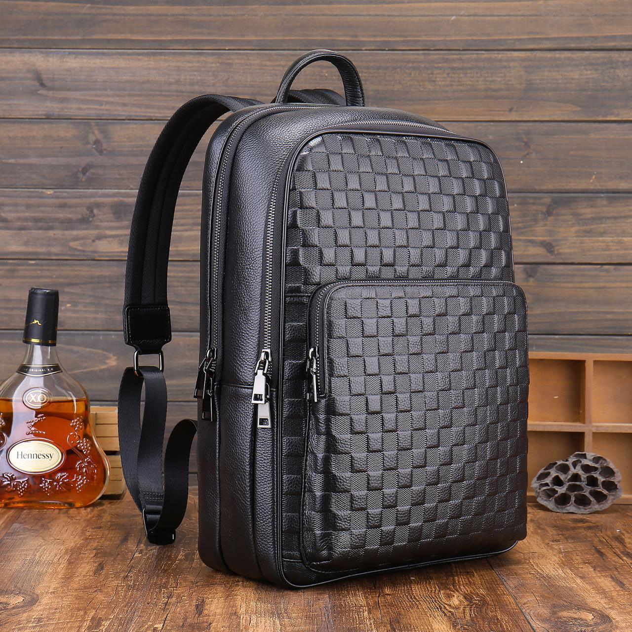 Elevate Your Style: Large Capacity Genuine Leather Fashion High-grade Men's Bag - Your-Look