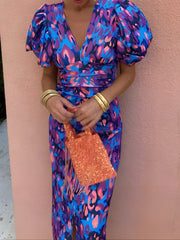 Tora™ - Vestido con mangas plisadas
