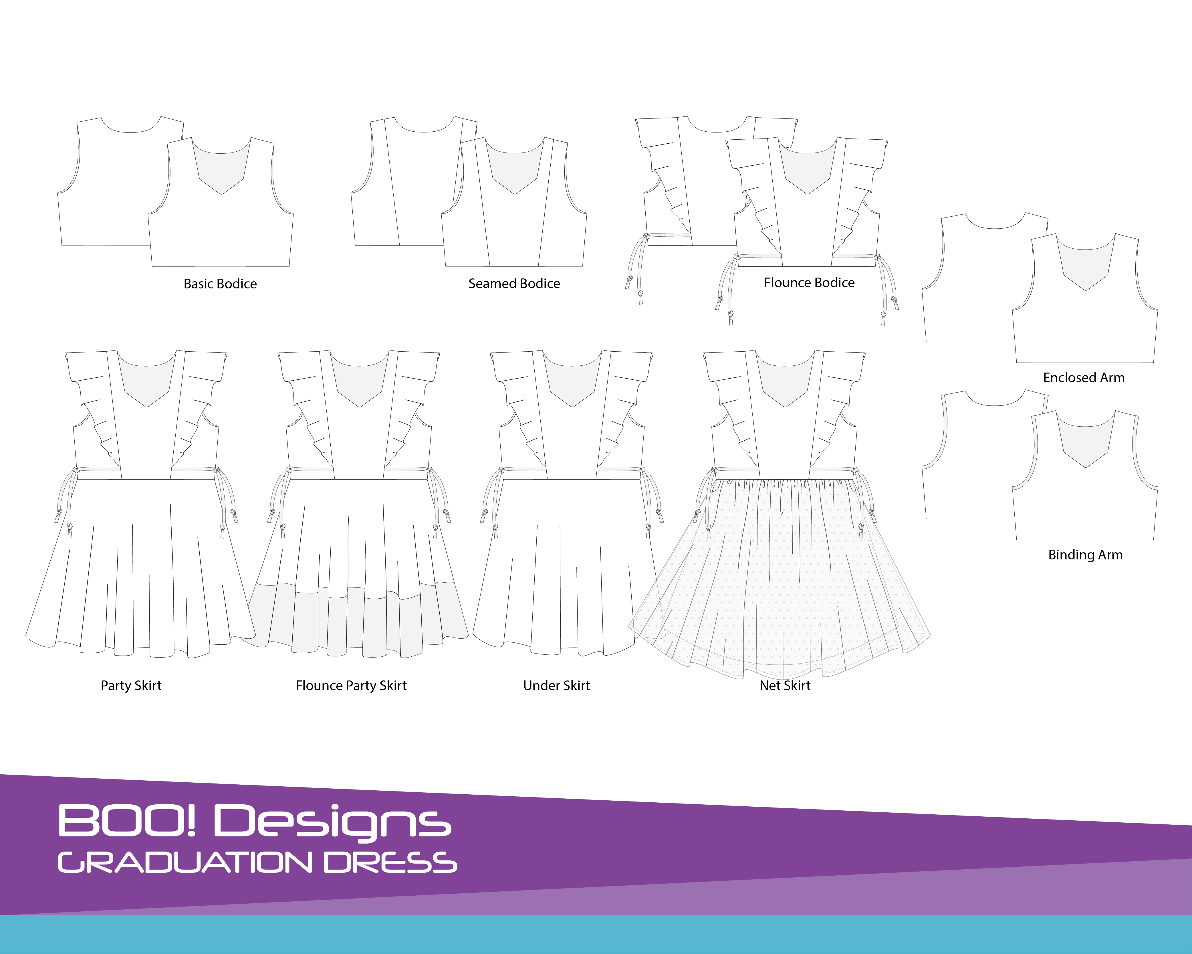 PDF Pattern: Graduation Dress PDF Pattern