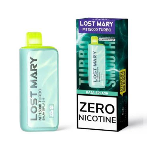 Lost Mary MT15000 Turbo ZERO 0% Disposable Vape Device - 1PC - Ohm City Vapes