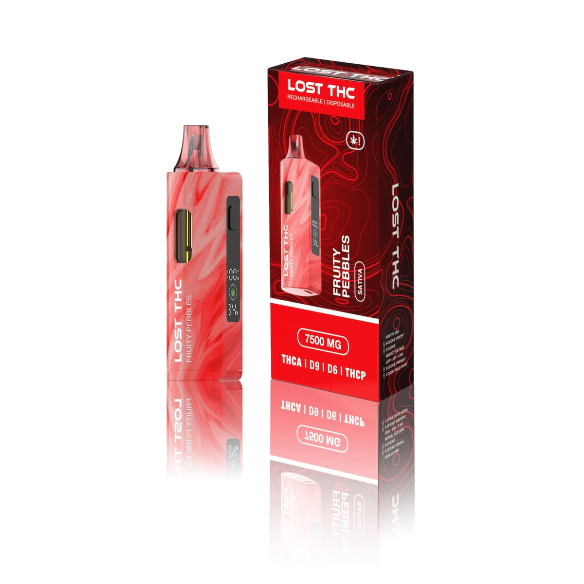Lost THC-A + THC-P Vaporizer - 7500mg