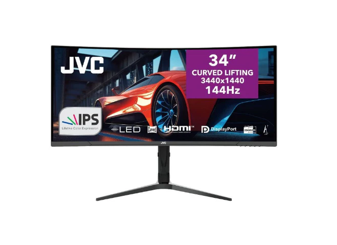 JVC LT-GN3545 34" WQHD Curved Gaming Monitor