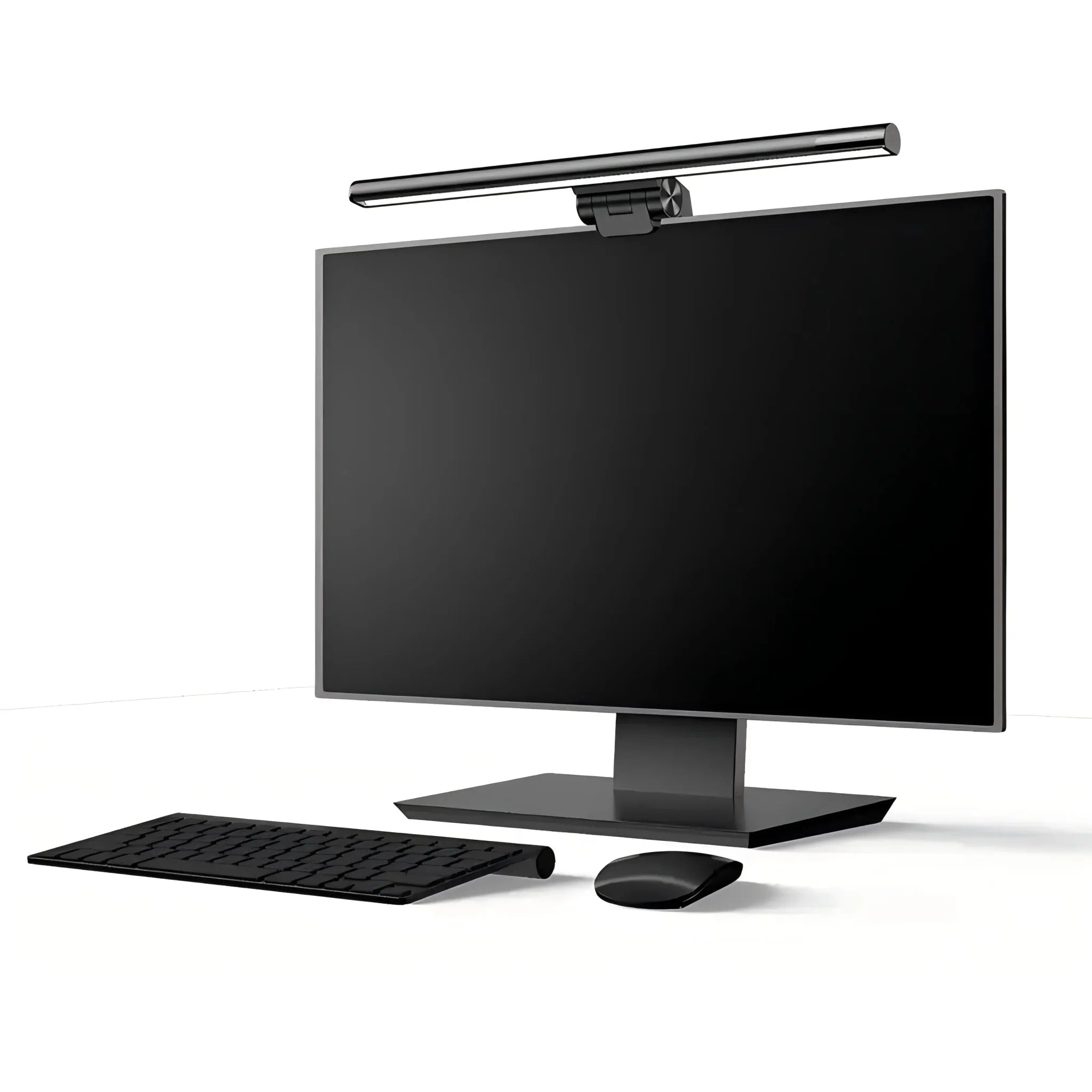 LUXBright™ LED Monitorlampe Pro – Touchstyrt Skrivebordslampe i Aluminium - Homy