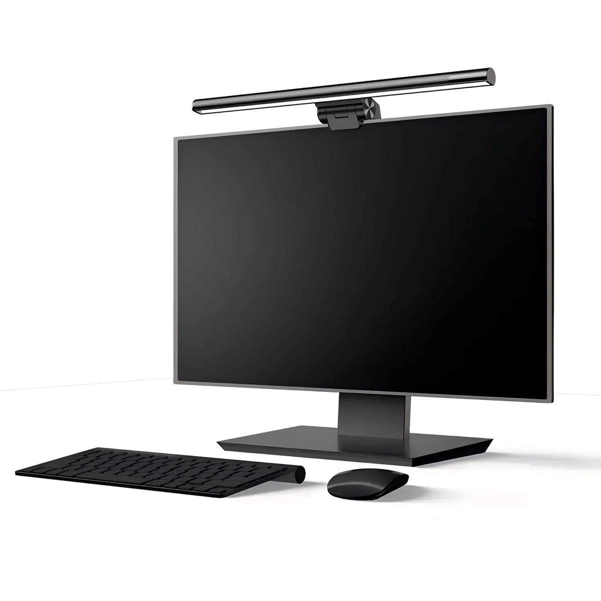 LUXBright™ LED Monitorlampe Pro – Touchstyrt Skrivebordslampe i Aluminium - Homy
