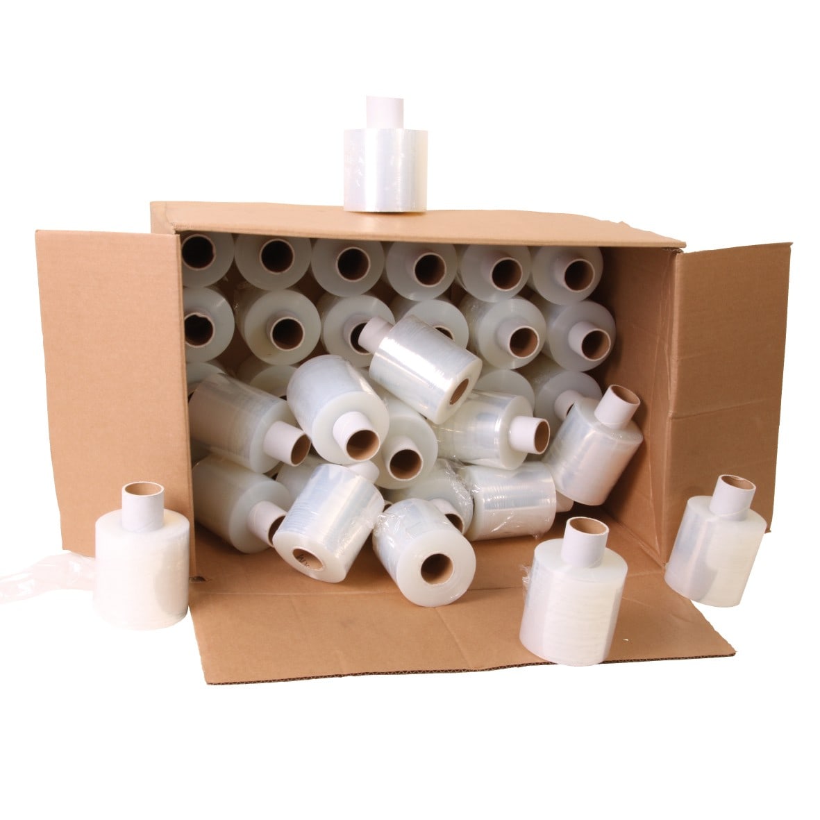Klika -  Mini wikkelfolie bundelfolie 20 micron 125 cm x 150 meter transparant | 40 stuks