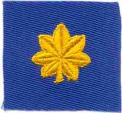 Major on blue USAF Officer Rank by Saunders Military Insignia