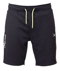 Minimal Black Marl Jogger Shorts