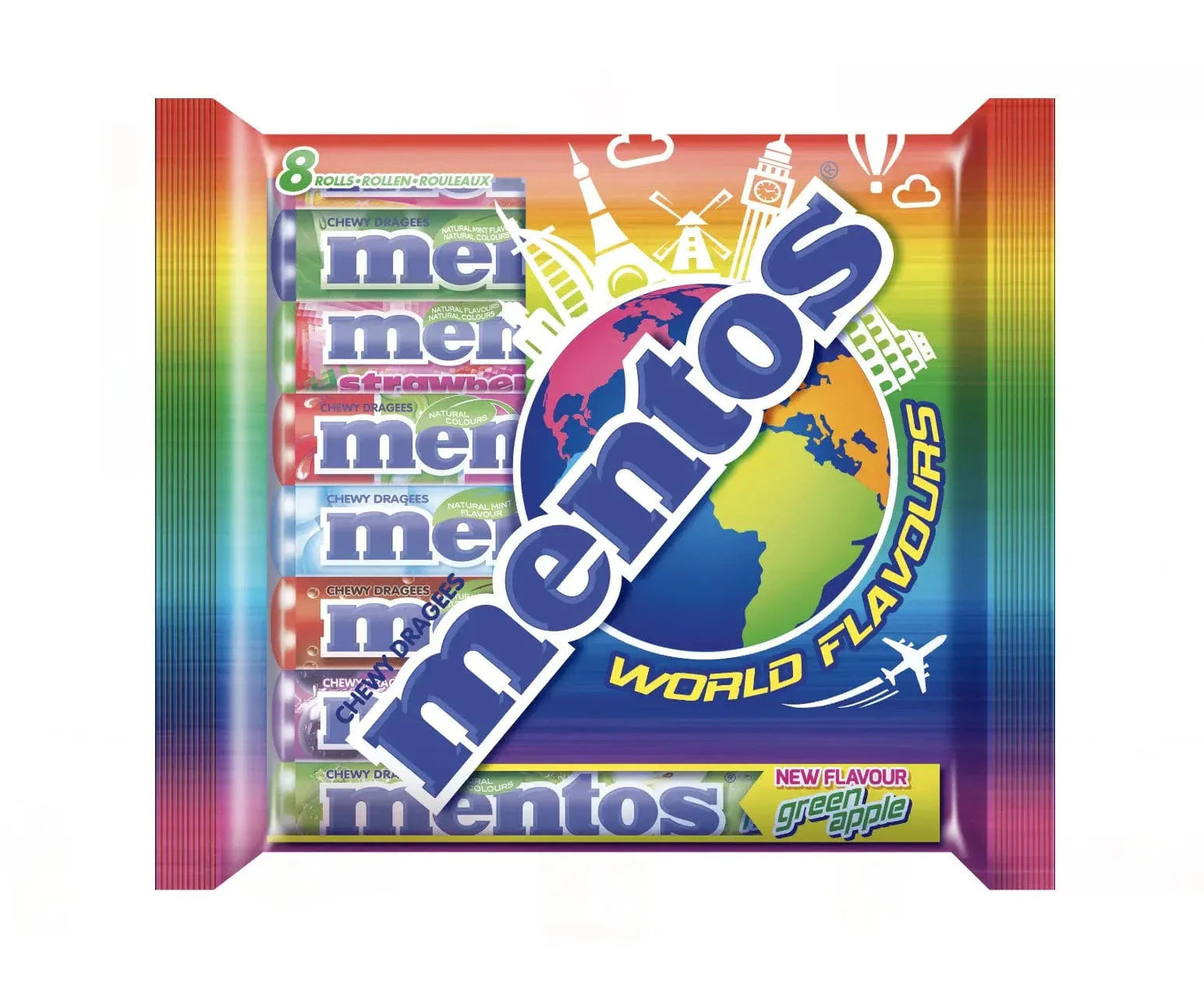 Mentos World Flavours 8-pack