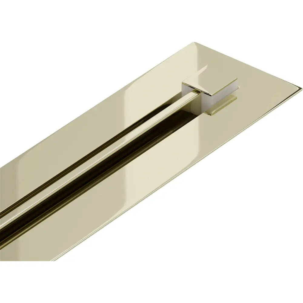 Mexen Flat 360° Super Slim Roterende Linjeavløp 100 Cm Gull