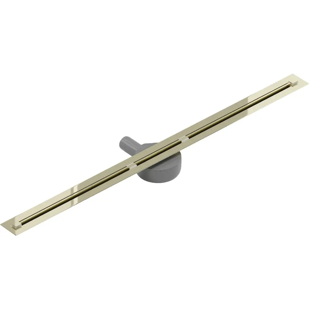 Mexen Flat 360° Super Slim Roterende Linjeavløp 100 Cm Gull