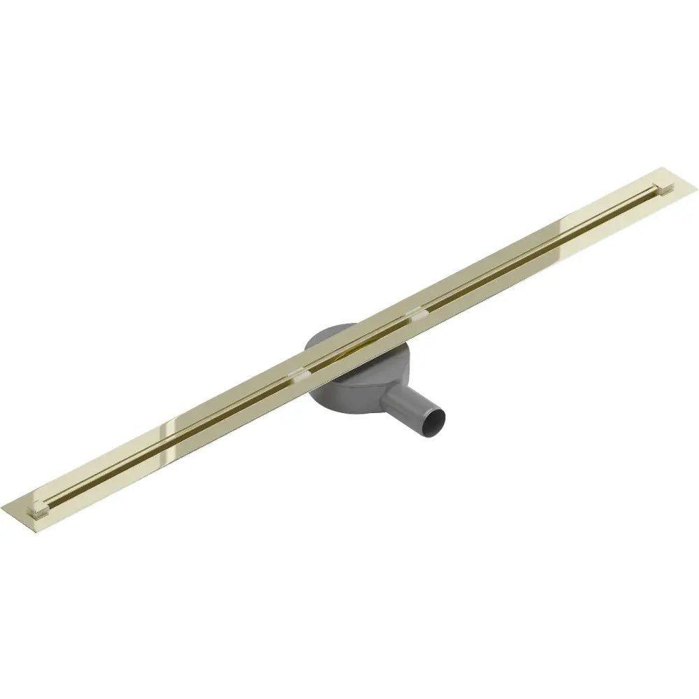 Mexen Flat 360° Super Slim Roterende Linjeavløp 100 Cm Gull