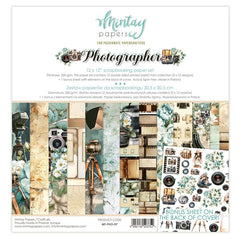 Mintay Papers - Photographer - 12x12 scrapbooking paper set