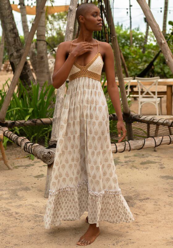 Belen Dress White miss june