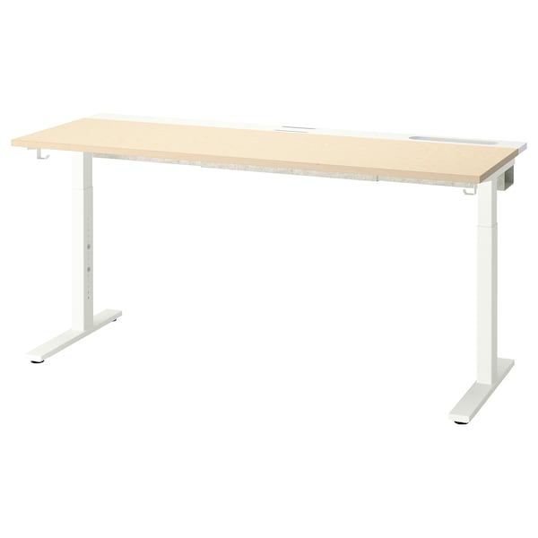 Ikea MITTZON - Supplementary top, birch veneer, 160x48 cm