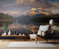 Maligne fototapet