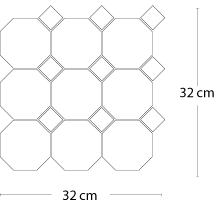 CESI Full Body 10x10 Rete Ottagono ZAFFIRO-GIADA