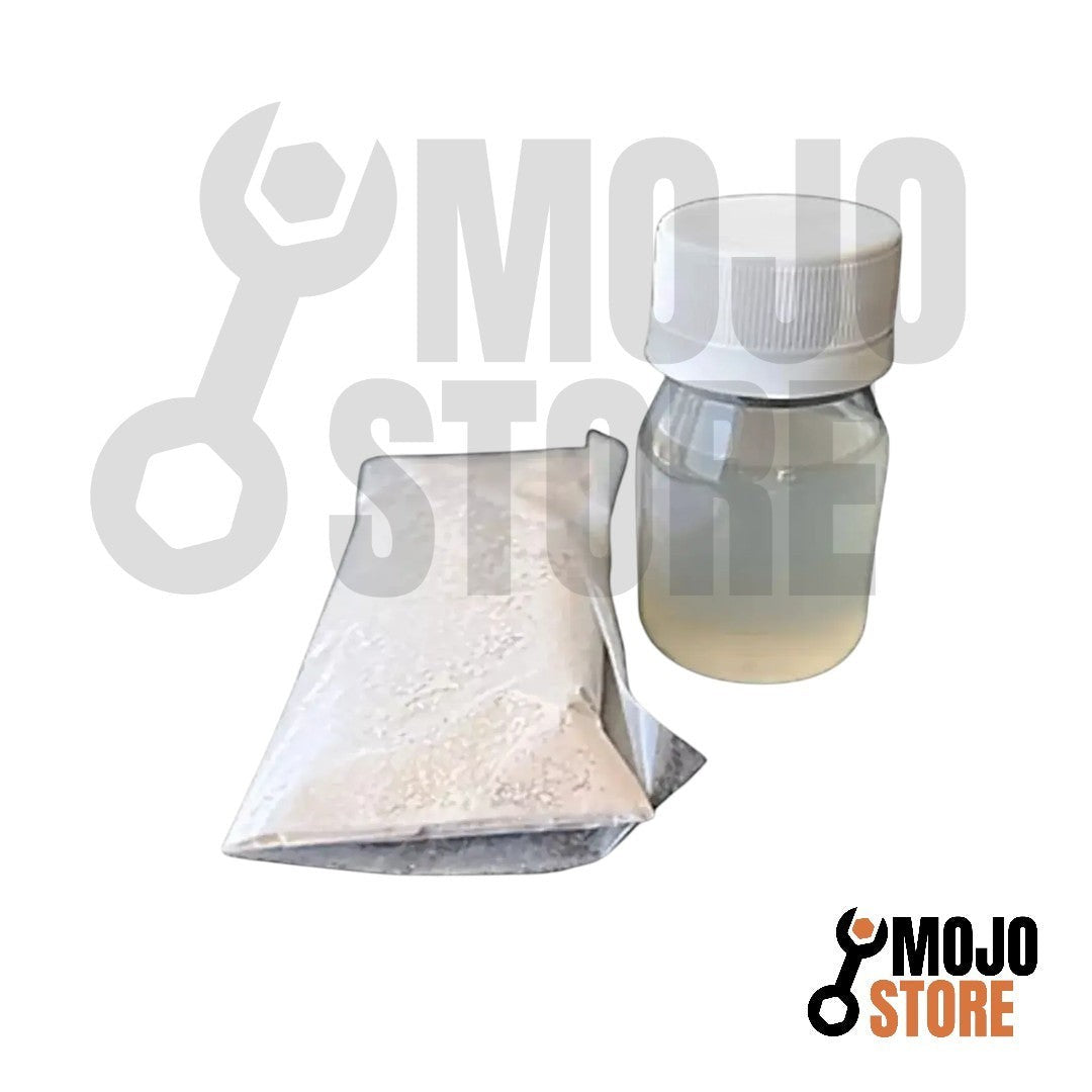 MOJOSTORE Adhesivo para placas refractarias, alta resistencia térmica para estufas a gas y chimeneas.