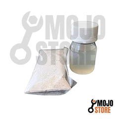 MOJOSTORE Adhesivo para placas refractarias, alta resistencia térmica para estufas a gas y chimeneas.