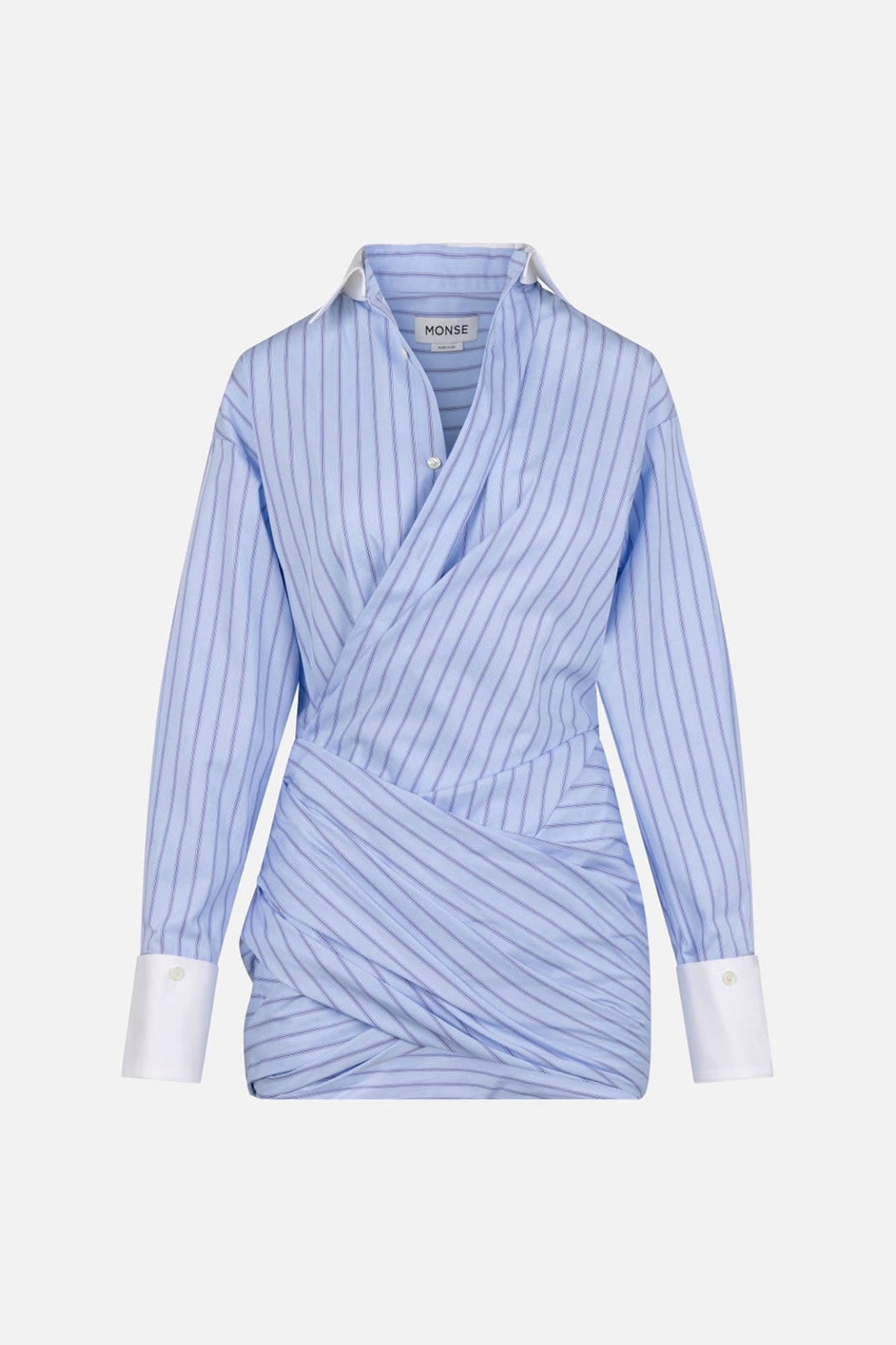 Wrap Shirt Dress