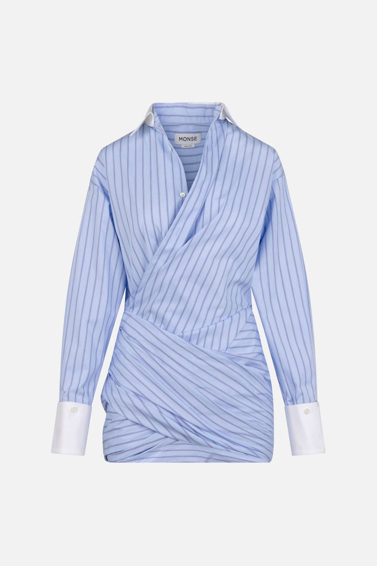 Wrap Shirt Dress