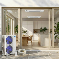 MRCOOL DIY 5th Gen Ceiling Cassette (18K-18K) 2-Zone 48,000 BTU Ductless Mini Split Heat Pump & AC
