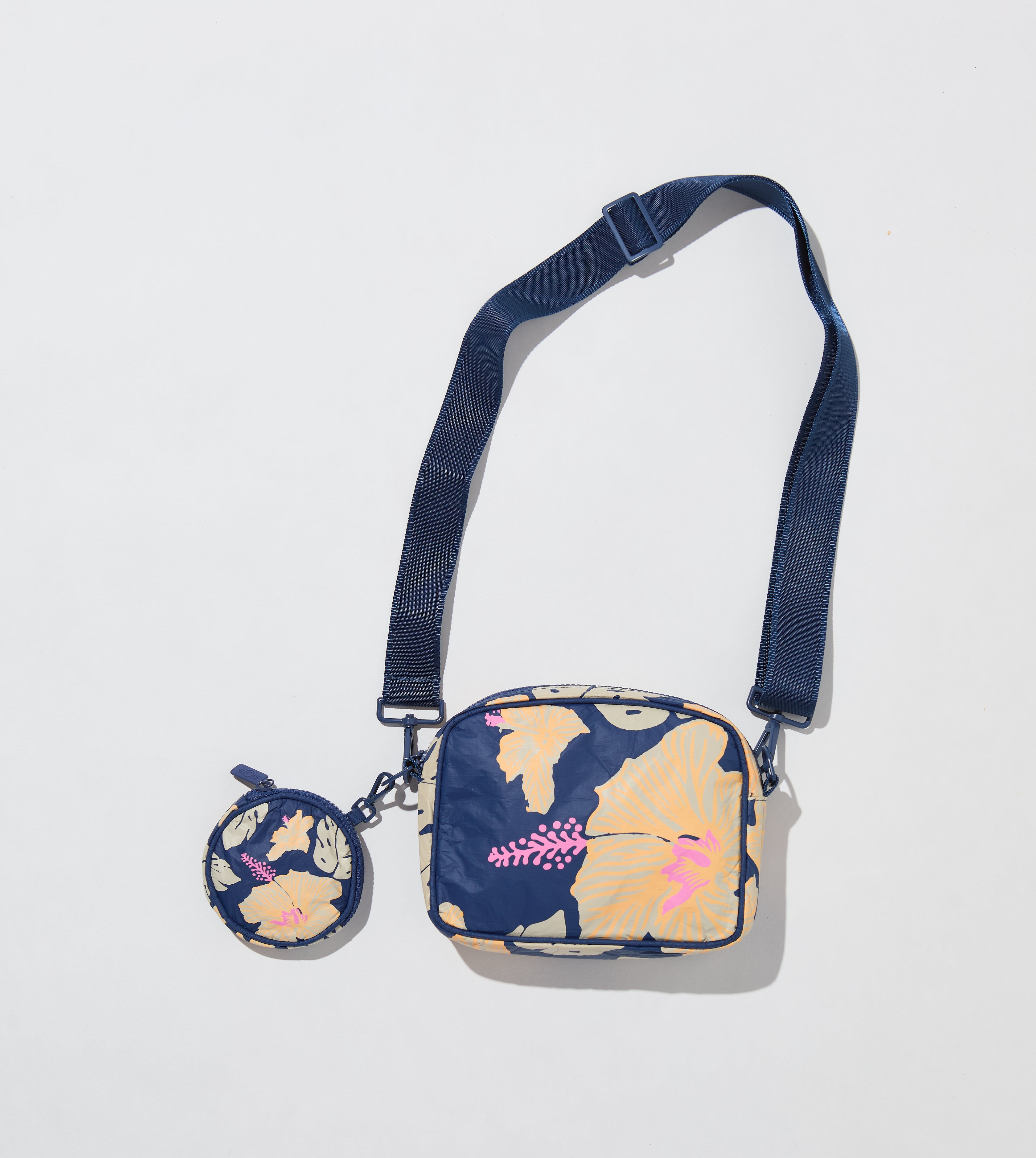 Cutie - “Pape’ete” pouch in Neon Moon/Navy by Aloha Collection