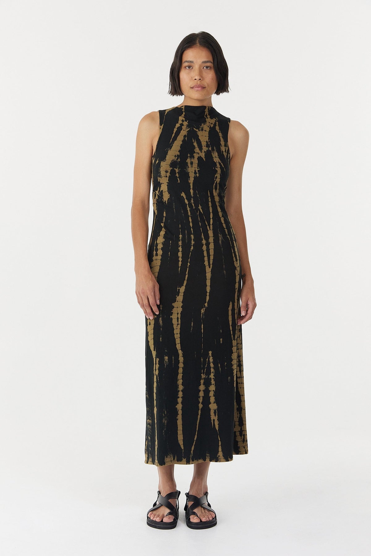 NEBULAR MAXI DRESS | TIE DYE