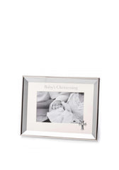 Newgrange Living Baby’s Christening 6x4 Photo Frame, Silver