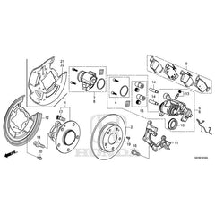 [NEW] JDM HONDA CIVIC FL1 2025 Rear Brake GENUINE OEM