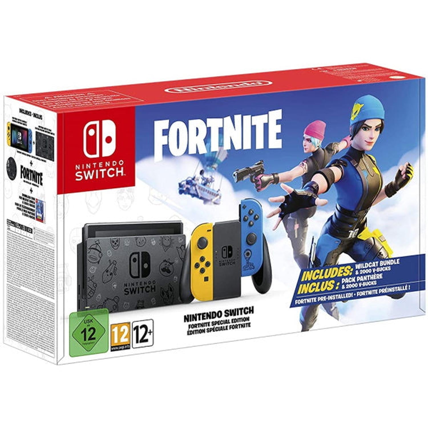 Nintendo Switch Console - Fortnite Wildcat Bundle Edition [Nintendo Switch System] Nintendo Systems Nintendo
