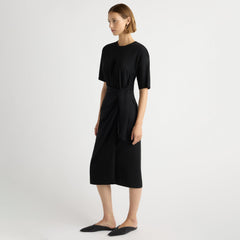 Mali | Noa Organic Cotton T-Shirt Wrap Dress in Size Small
