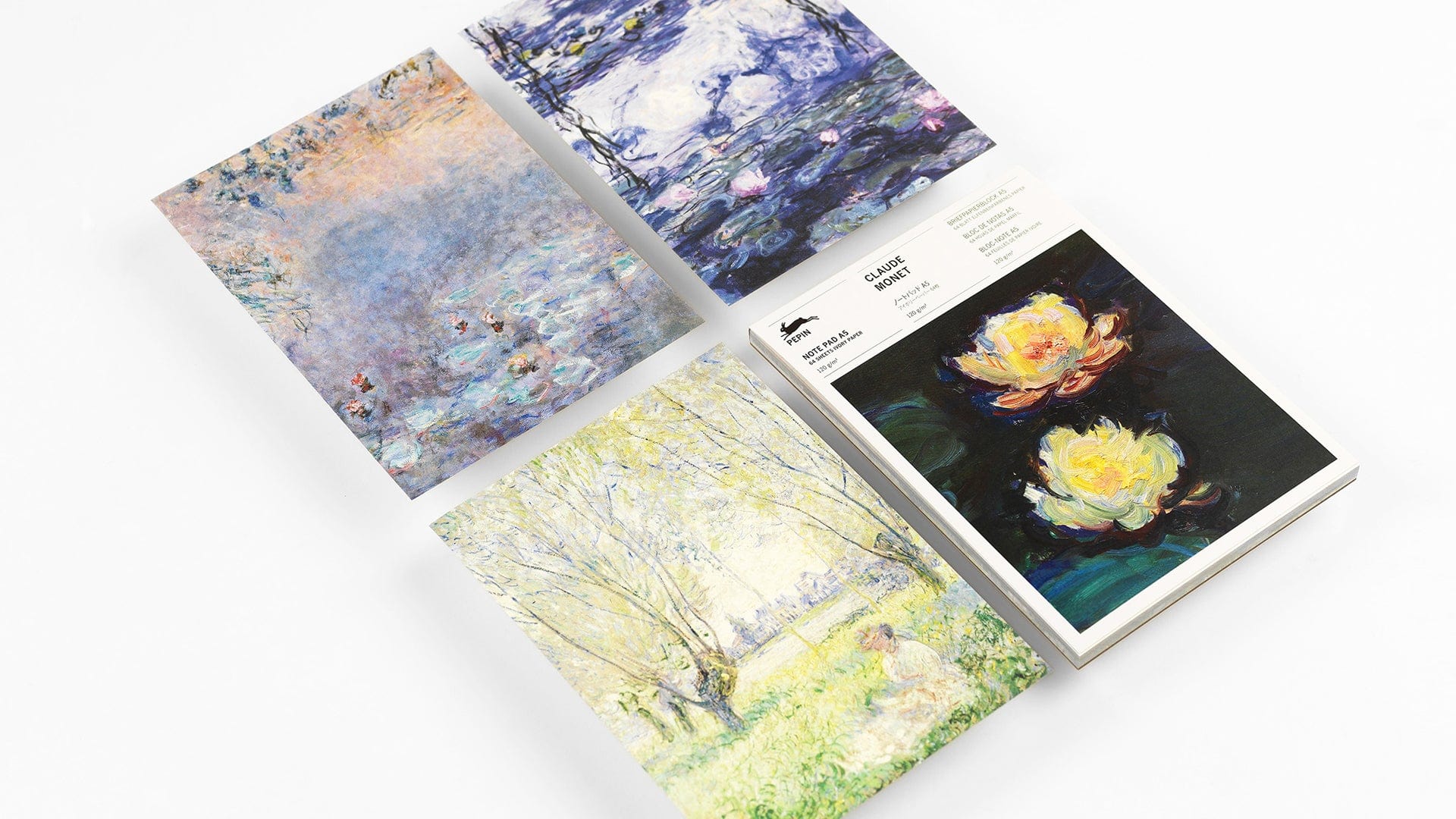 Pepin Press Notes Note Pad A5 - Claude Monet