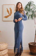 Nuzzle Clothing Gypsy Fringe Dress