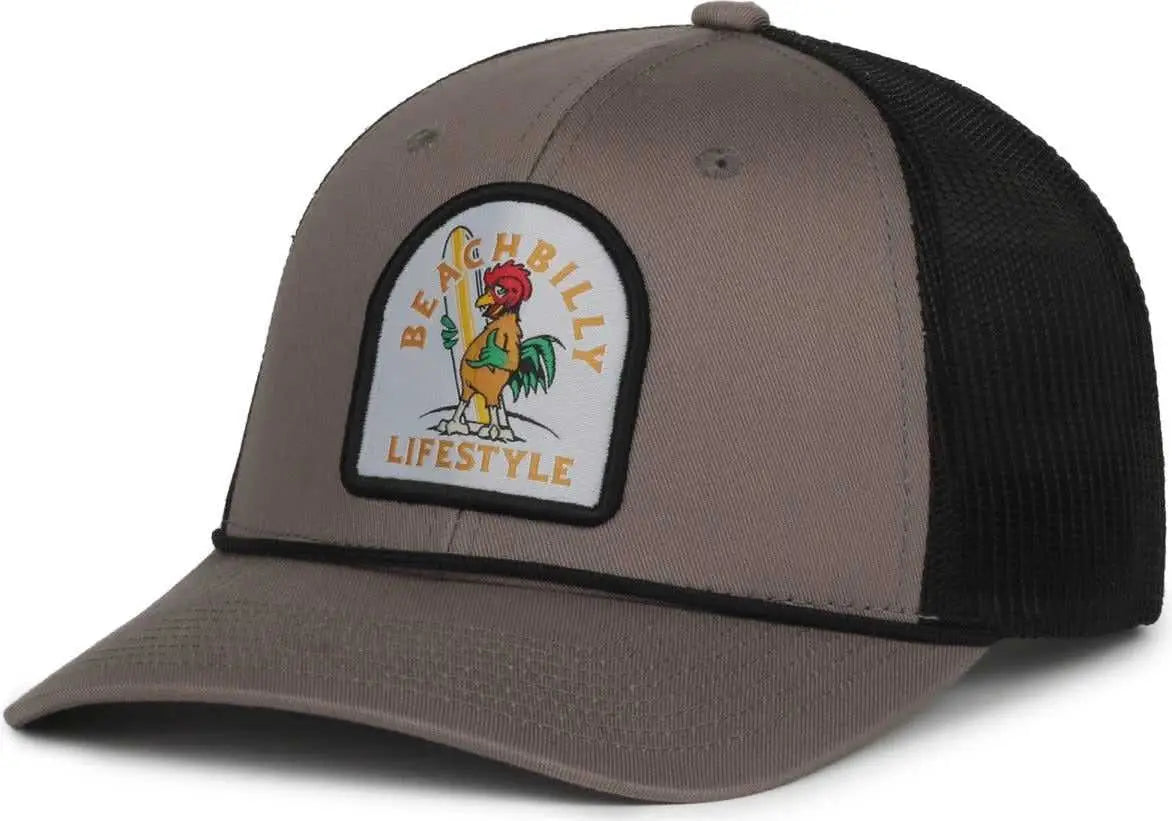 OC Sports BEACHBILLY4 Beachbilly Caps - Dark Gray Blue - Blue / OSFM