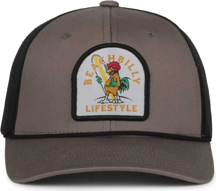 OC Sports BEACHBILLY4 Beachbilly Caps - Dark Gray Blue - Blue / OSFM
