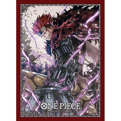 Official Card Sleeves 9 Eustass Kid - ONE PIECE Card Game - Authentic Japanese TOEI ANIMATION TCG Sleeves